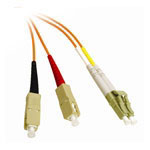 Cablestogo 3m LC/SC Duplex 62.5/125 Multimode Fibre Cable  (85056)